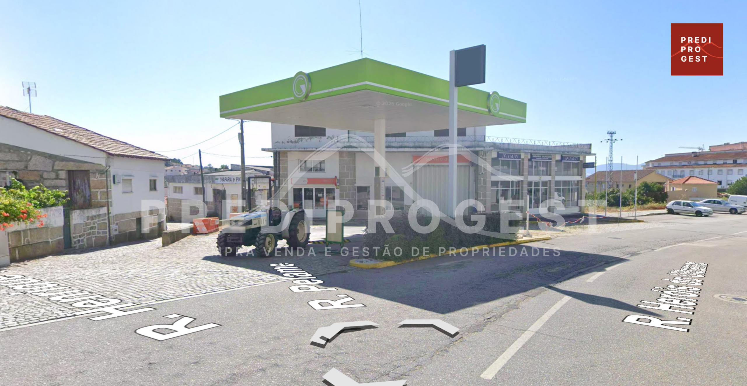 Espaço para exploração de posto de abastecimento